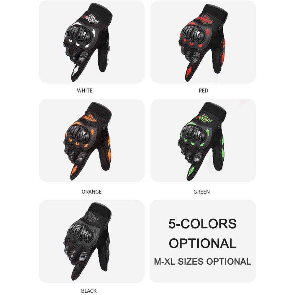 Мужские мотоциклетные перчатки, сенсорный экран, полный палец, мотоцикл, гоночный мотор