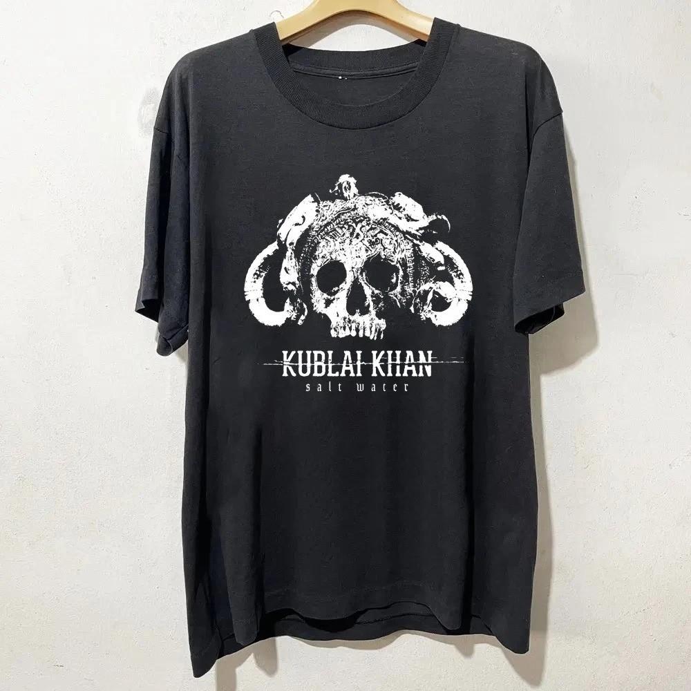 Kublai Khan TX Black Cotton Gift For Fans Unisex S-5XL T-shirt RARE PA498