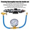 Refrigerant Recharge Hose Car Air Conditioning Reparing Tools R134A  Accessories Pressure Gauge Measuring Kit