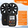 Smart Anemometer Wind Gauge with Record, WiFi App Connection & Control, Wind Meter for Monitoring Wind Speed, Temperature