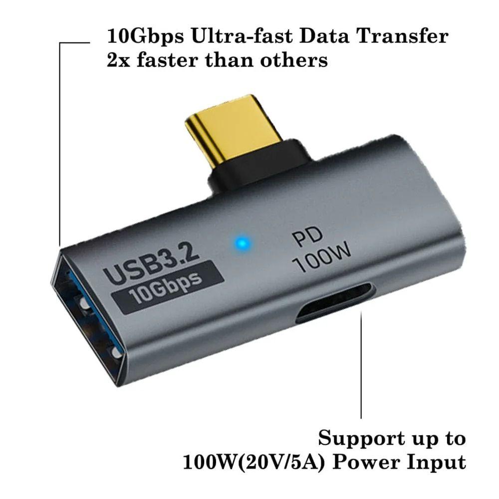 Адаптер USB Type C 2 в 1 для телефона/компьютера/ноутбука/U-диска для телефона/компьютера/ноутбука/U-диска