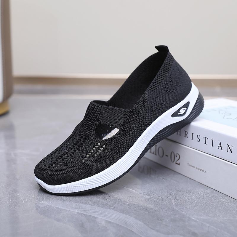 Women's Summer New Casual Shoes, Soft Soled Breathable Fashionable Mom's Shoes Sports Shoes for Women