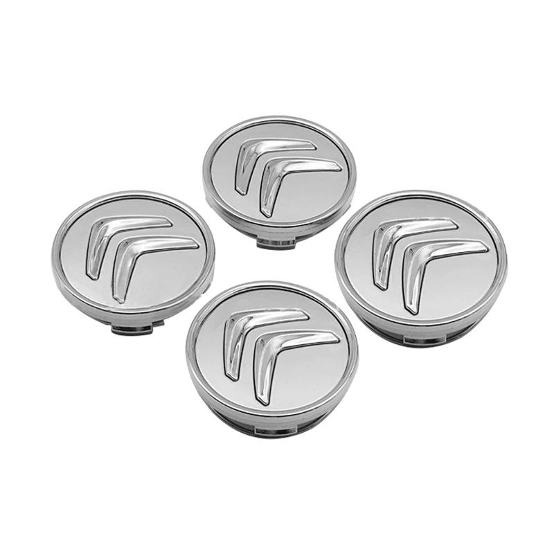 4pcs Car Wheel Center Hub Cover Caps for Citroen DS3 Picasso C2 C3 Xsara Cactus Saxo C4 C5 C1 Elysee Berling DS4 DS6 Accessories