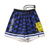 Junior Woven Shorts, SpongeBob Squarepants, Checkered Flag, Deep Sea X Black, Size 150 (SJP25064S)