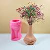 Big Mouth Vase Resin Molds Succulent Plant Flowerpot Silicone Mould Concrete Cement Gypsum Mold DIYs Crafts Home Decors