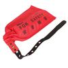 Electrical Plug Lockout Lock Bag Red Black Tear Resistant Safety Plug Lock Bag for Energy Isolation