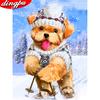 5D Diamond Painting Animal Dog Full Round Embroidery Sale Picture Of Rhinestone