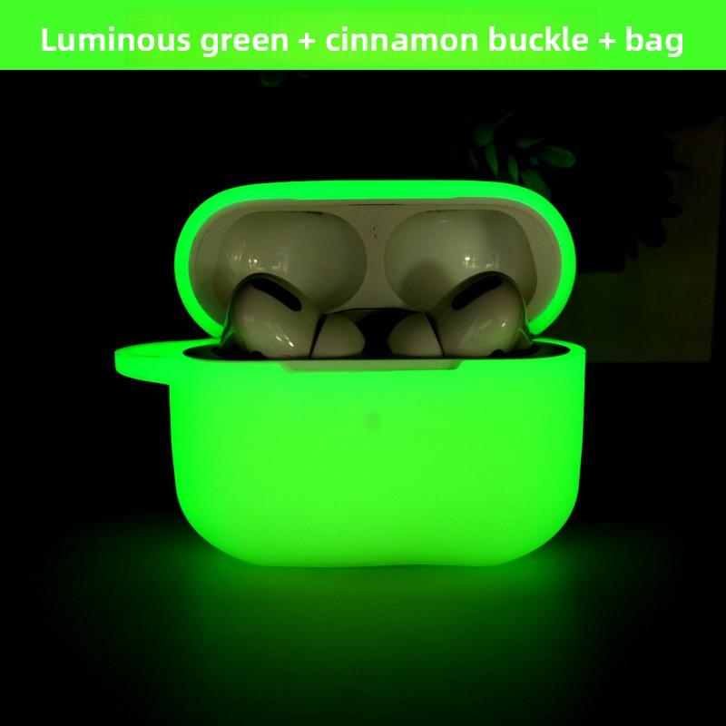 Suitable for AirPods Pro Protective Case, Luminous Soft Case Apple Earphone Case Anti-drop Airpods4 Earphone Case