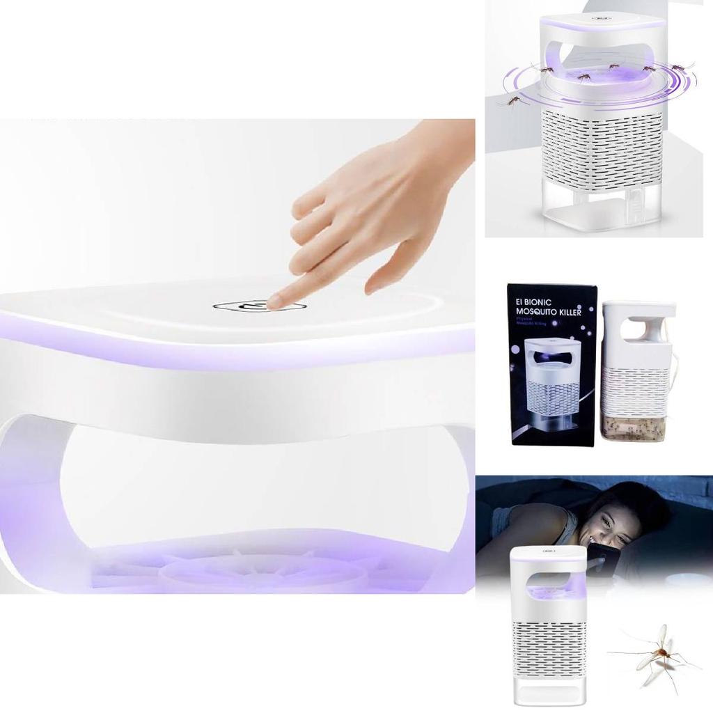 Mosquito Physical Light Killer Lamp Aspiration Trap Flies Repellent Efficient