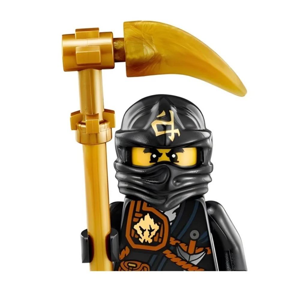 Набор Ниндзя Конструктор Драконы Огненного Леса Запретная Пятерка Мини Фигурки Игрушки