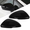 Глянцево-черный корпус крышки зеркала заднего вида на крыло двери для Chevrolet Cruze 2017 2018 Запасная часть Крышка корпуса бокового зеркала