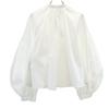 JIL SANDER made in Italy Long sleeve Gathered blouse 34 white shirt Women Used