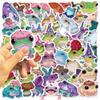 50 Cartoon Frog Fairy Graffiti Stickers Decorate Guitar Notebook Suitcase DIY Waterproof