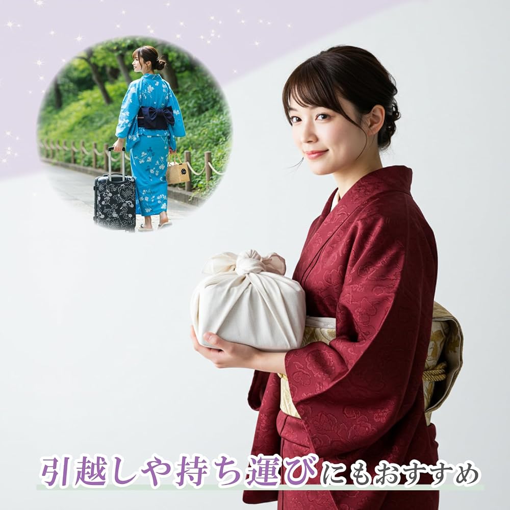 Astro Kimono Storage Case, 3-Way Opening, Set of 10, No Window, Breathable Non-Woven Fabric,