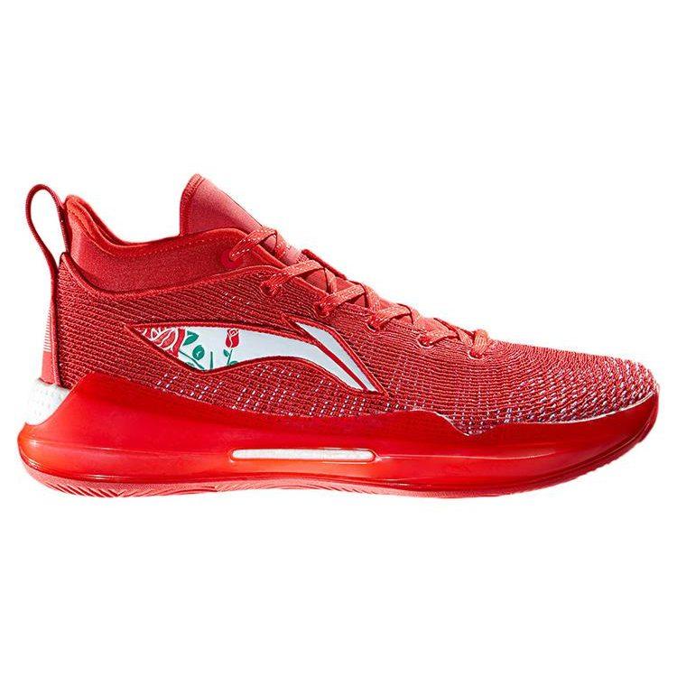 Баскетбольные кроссовки Li Ning YuShuai 13 Мужские Средние Огненно-красные ABAQ013-3