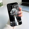 Чехол для телефона N-NieR A-Automata 2B для Samsung A56 A36 A26 A16 A15 A25 A35 A55 A14 A34 A24 A54 Стеклянный чехол
