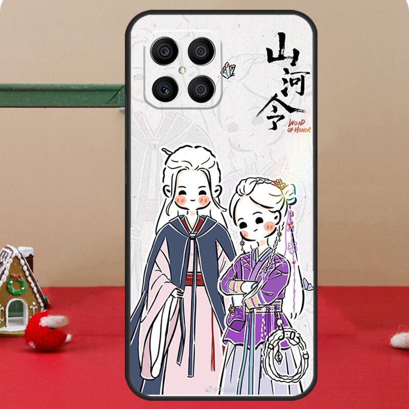 СЛОВО ЧЕСТИ Shan He Ling мультяшный Чехол Для Honor Magic 8 5 6 7 Lite Honor 400 Pro 200 70 90 X8c X8b X9a X9b X9c X9d Win Чехол
