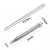 Fire Blow Pipe Telescopic Camping Blow Fire Tube Blower Stainless Steel Pipe Campfire Tool for Outdoor Picnic BBQ Fireplace
