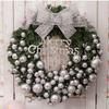 Рождественский ротанговый венок в корейском стиле 30-40 см для двери или окна, праздничный декор