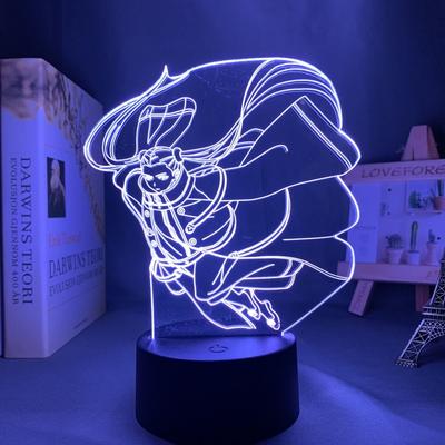 Аниме Arpeggio of Blue Steel Night Light Haruna Figure LED Bedside Lamp Товары для фанатов