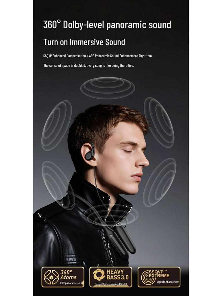 Sony Wireless Neckband: In-Ear Noise-Cancelling Bluetooth Headset with Long Battery Life for Sports.