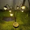 Garden Solar Light Outdoor Solar Powered Decorative Lanterns Ground Insert Waterproof Landscape Lighting for Pathway Driveway Porch Lawn Patio Yard
