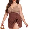 Plus Size Swimsuit Women Bathing Suit Female Beach Swimdress