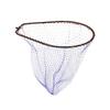 Ori Fishing Tackle Landing Net, Oval Nylon Net, 3-Section Mesh, 55cm X 45cm (Gunmetal)