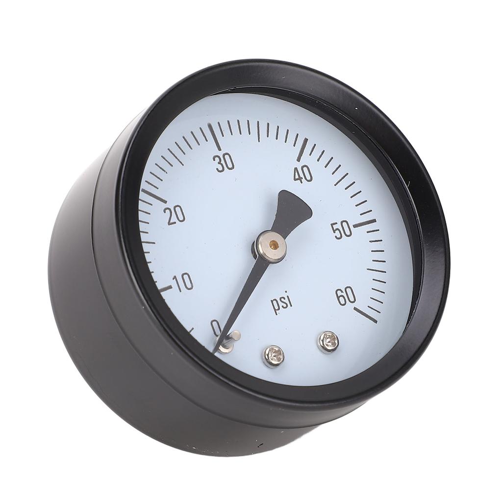 Манометр 0?60 PSI 14 дюймов NPT 2-дюймовый циферблат Четкий дисплей Нержавеющая сталь Чугун Осевой манометр для