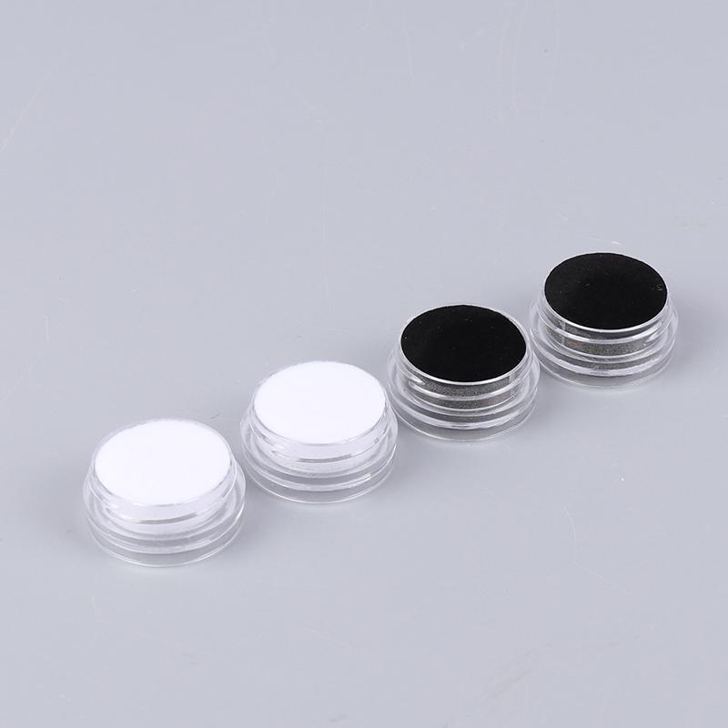 Прозрачный круглый ящик для хранения драгоценных камней, коробка для хранения ювелирных изделий, драгоценные камни, контейнер для бриллиантов, органайзер, лоток, чехол с крышкой