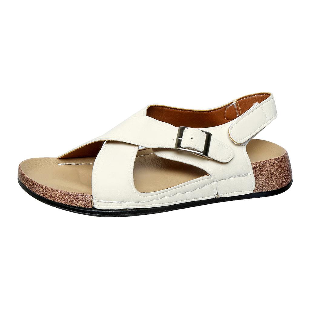 Women Sandals Brand Lightweight Gladiator Women Beach Sandals Cork Open Toe Outdoor Walking Shoes for Women Sandalias De Mujer