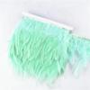 10Meters Saddle Pheasant Feathers Fringe for Clothes Ribbon Cock Feather Trim Flecos Tassel Needlework Decoration Sewing Decor