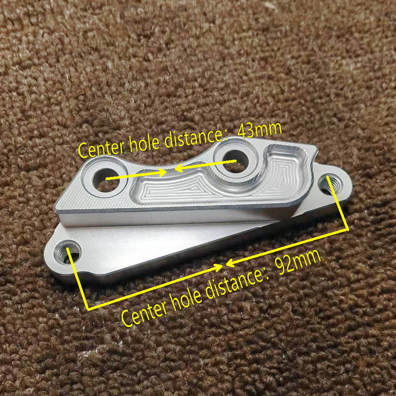 Адаптер-кронштейн тормозного суппорта мотоцикла Support Для Honda Dio Af 18/27/28/34/35 Для Rpm Adelin Frando Радиальный Шаг отверстий 200 мм