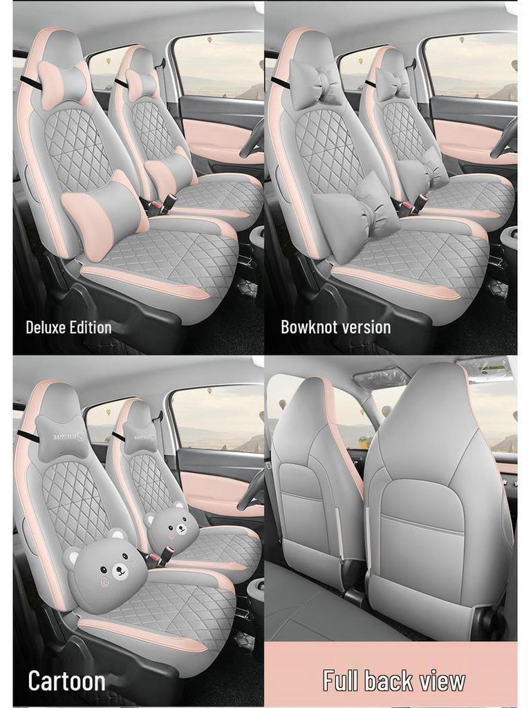 Leapmotor T03 Universal Leather Car Seat Cushion Set - All-Season Fit