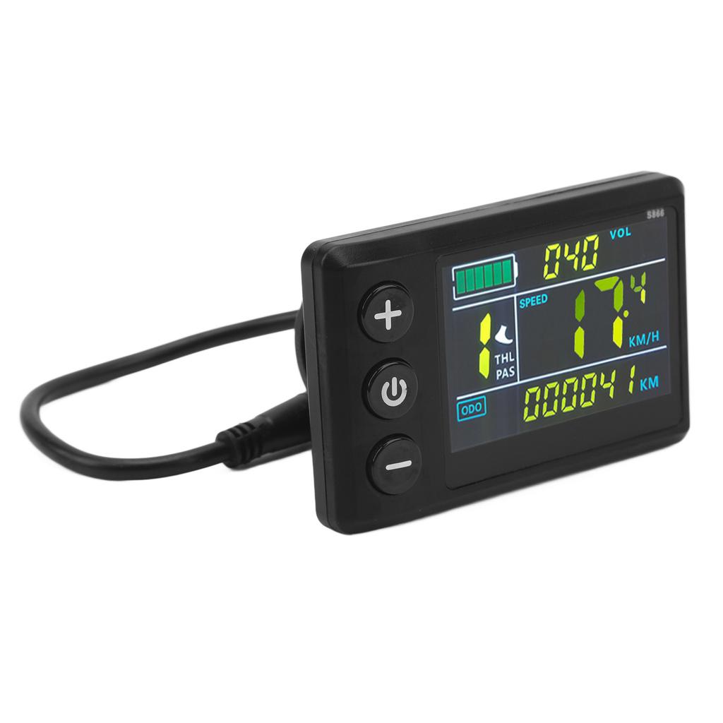 Электрический велосипед ЖК-дисплей счетчик ABS водонепроницаемый ЖК-дисплей S866 электрический скутер цветной экран дисплей