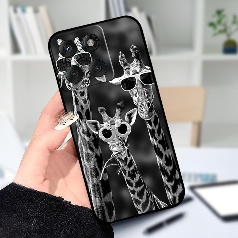 Для Motorola Edge 60 Fusion Мягкий чехол XT2503-4 Милый мультяшный силиконовый TPU чехол для телефона Для Moto Edge 60Fusion 5G Защитный Fundas