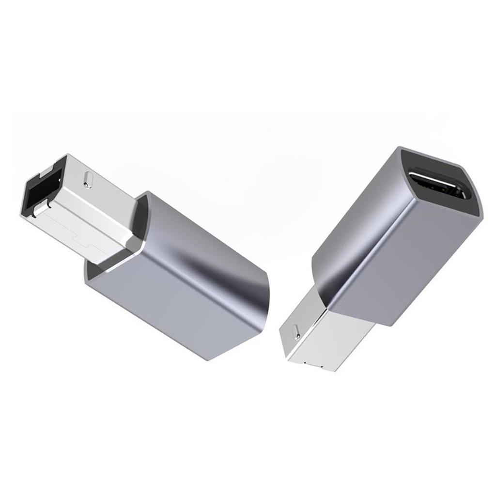 Адаптер USB C «мама» к «папе» принтера USB Type C на USB B, конвертер, поддержка синхронизации данных для принтера, электропиано