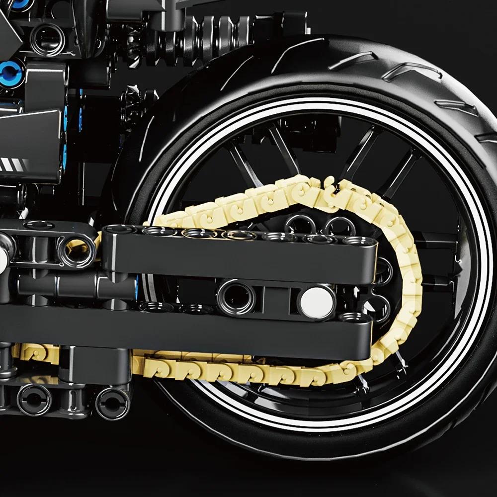 Масштаб 1/8 Yamaha MT-10SP Технический Знаменитый Мотоцикл Конструктор Мотоцикл Конструктор Взрослые Кирпичики Игрушка Подарок на Фестиваль Коллекция Транспортных Средств