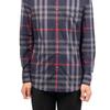 Burberry Shirts Men's Gray Lapel Moderate Other 80929141