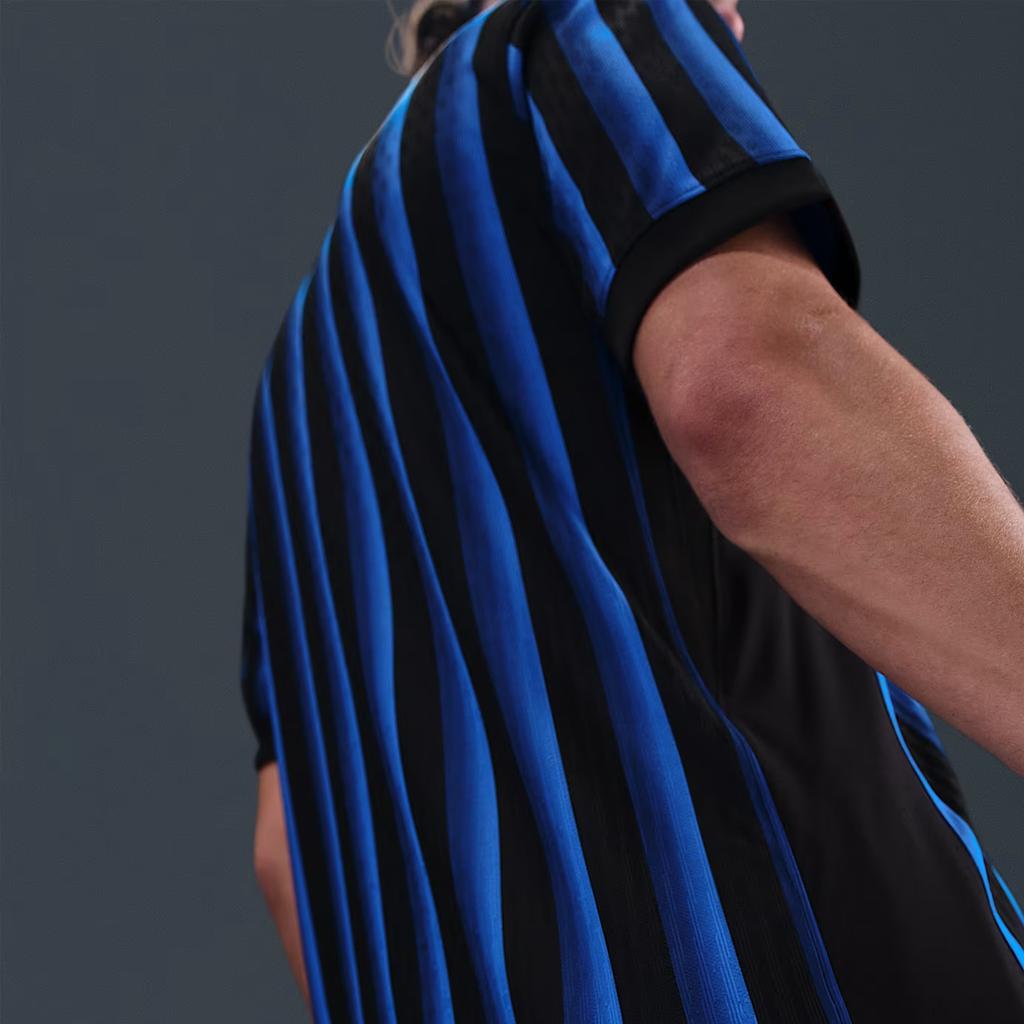 Nike Интер Милан 2025/26 Матчевая домашняя мужская футболка Nike Dri FIT Adv для футбола Аутентичная HJ4545-439