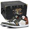 Jordan Air Jordan 1 Износостойкие Низкие Винтажные Баскетбольные Кроссовки Мужские DQ8426-001(Team1676-S-BOX)