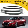 Compatible with 08-19 Nissan Teana: Rain Guards for Car Windows - Rain Deflectors, Eyebrows, Shields, and Decorative Modifications.