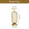 Металлический подсвечник, Decorative Pillar Candle Stand for Home (12 Inch),  Behoma