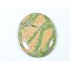 Натуральный унакит овальной формы кабошон лечебный кристалл россыпью драгоценный камень 29X47X4MM SK-1467