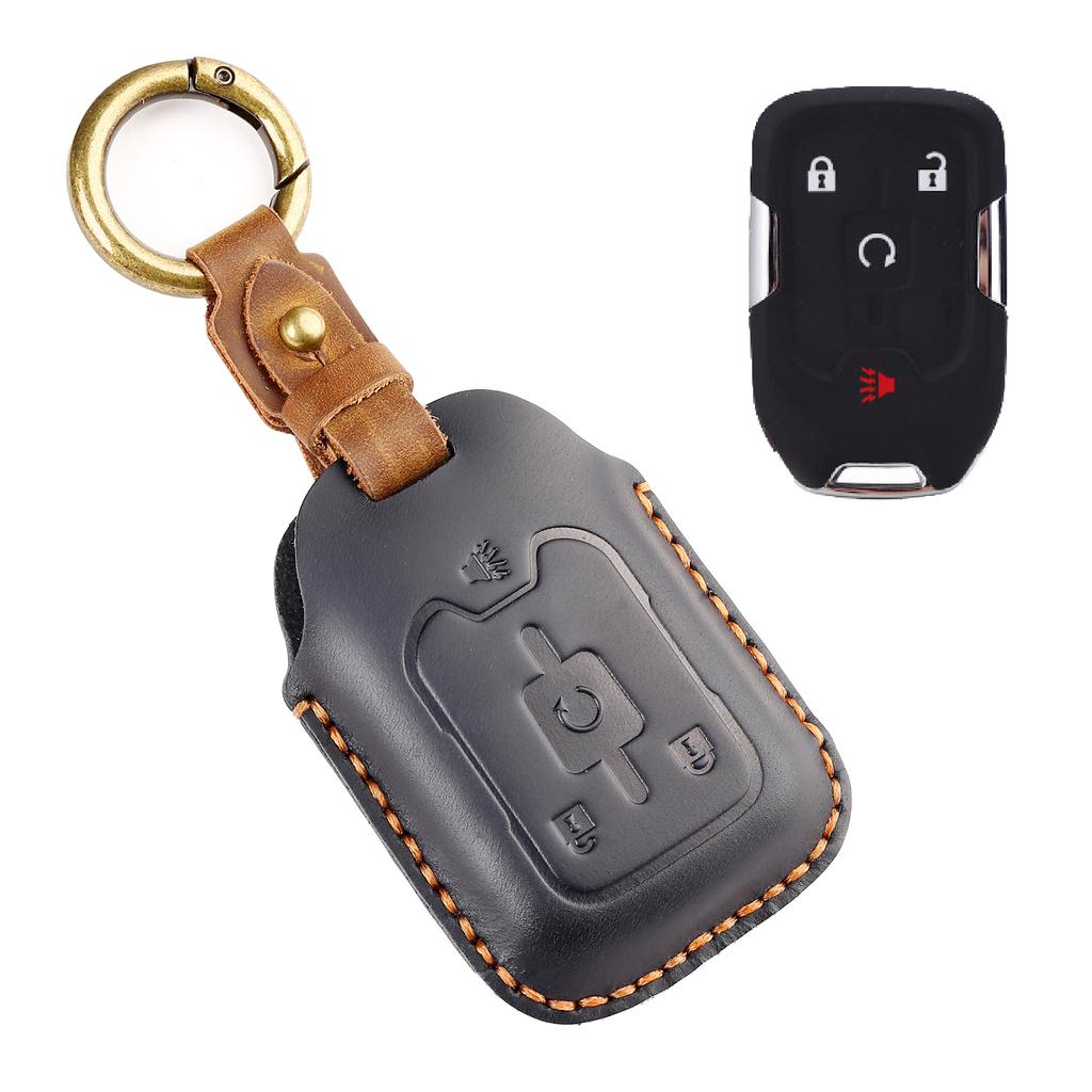 Кожаный чехол для дистанционного ключа для CHEVROLET Silverado GMC