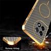 For OnePlus Ace 2 5G/11R 5G Phone Case Carbon Fiber Textured Electroplated TPU Back Cover