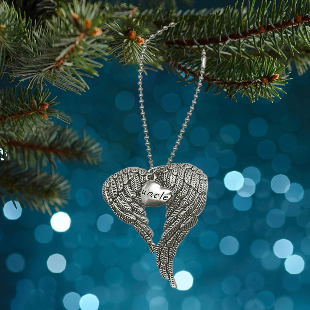 Мемориальный орнамент ангела Рождественские украшения Мемориальные украшения в память о потере любимого человека Персонализируйте частичку моего сердца