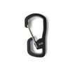 CIE 2ROOMS CARABINER NATO Set of Lightweight and Aluminum Carabiners BLACK, 2, Carabiners, Cordura, Men's Women's,