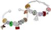 Tuscany charms sterling silver black enamel bead