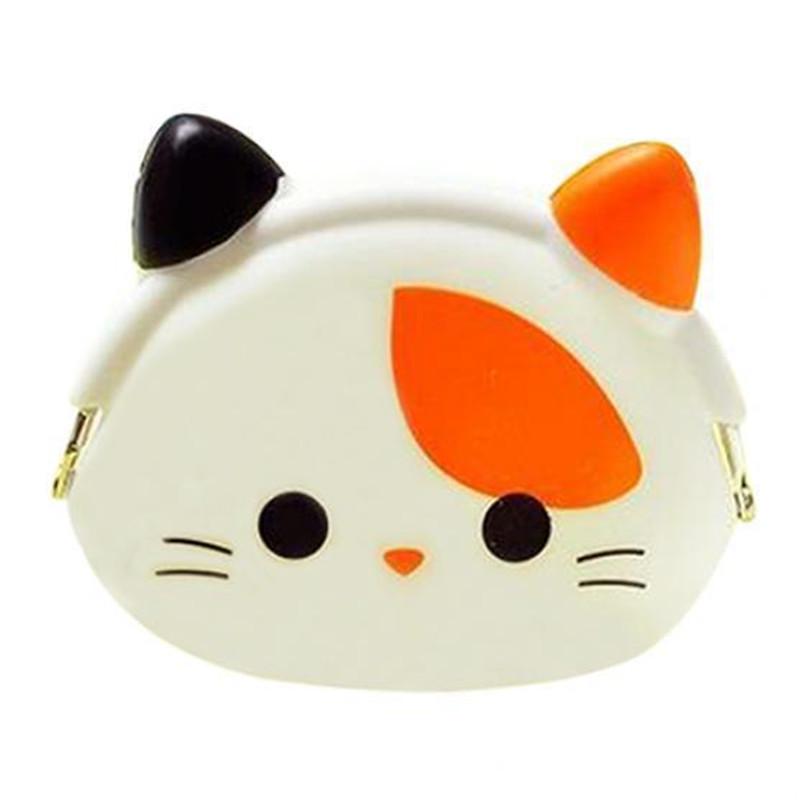 Силиконовый кошелек для монет, милый поросенок, кошка, лягушка, желтая утка, панда, сова, собака, кошелек, детский женский мини-сумка